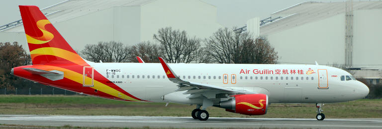 Resultado de imagen para A320-200 China??s Air Guilin