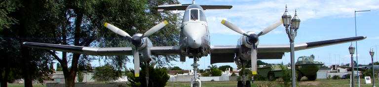 Pucar FAA en el Museo nacional de Malvinas en Oliva, Crdoba