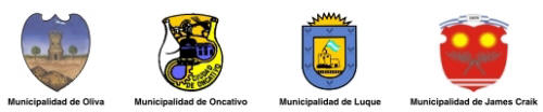 Escudos de Oliva, Oncativo, Luque y James Craik