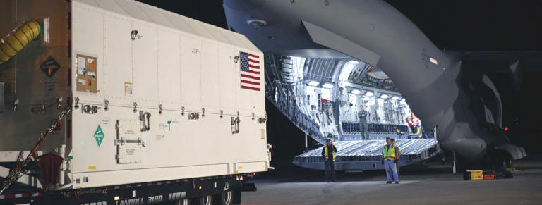 GPS III SV01 Shipping to the Cape