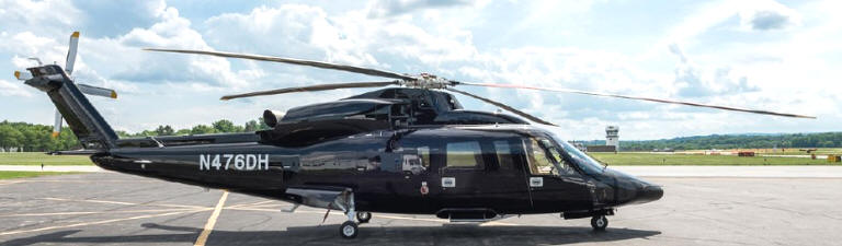 S-76D VIP helicopter