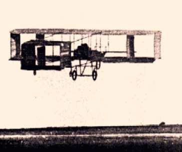 Biplano Voisin usado por Ponzelli y Brégi en 1910.